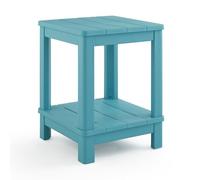 Keter Mesa Auxiliar Adirondack de Lujo, Color Verde Azulado