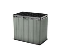 Keter Portaherramientas de Exterior Store-It-out Darwin, Ideal para el jardín, Verde, 140 x 80 x 120 cm, 1150 l