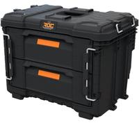 Keter Pro Gear XL Estuche de herramientas - 2 cajones - 56,6x38,5x41,1cm - Negro