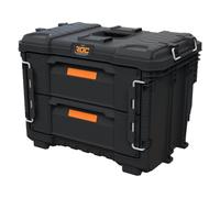 Keter Estuche de herramientas Pro Gear XL – 2 cajones – 56,6x38,5x41,1 cm – Negro
