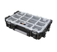 Keter ROC Pro Gear - Organizador de herramientas resistente, 55,88 cm, color negro y gris