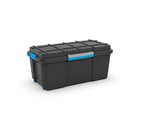 Keter Scuba box - Caja de ordenación XL; Almacenamiento; 74x45xH46 cm; Para guardar Herramientas; Color Negro y Azul