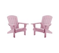 Keter Set 2 Sillas Troy Adirondack - Rosa