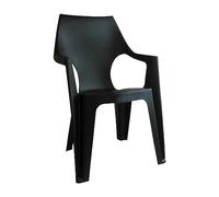 Keter - Silla de jardín Exterior Dante High Back, Color Grafito