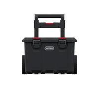 Keter Stack & Roll - Carrito de almacenamiento de herramientas de bricolaje resistente