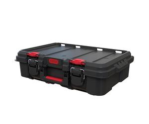 Keter Stack & Roll - Estuche de almacenamiento resistente para herramientas eléctricas (253382)