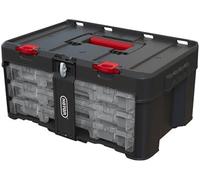 Keter stack & roll - juego de 3 organizadores de herramientas (253380)