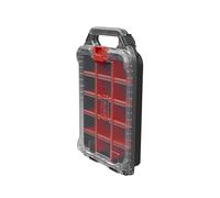 Keter Stack & Roll - Organizador de almacenamiento de herramientas resistente