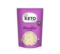 Keto Chef Fideos delgados veganos para microondas, sin fideos instantáneos Konjac, Shirataki, cero carbohidratos y azúcar, dieta baja en calorías saludable y apta para paleo, listo para comer (270 g)
