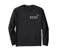 Keto Diet Lover Hombres Mujeres Niños Manga Larga