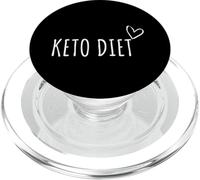 Keto Diet Lover Hombres Mujeres Niños PopSockets PopGrip para MagSafe