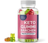 Keto Gominolas | Fórmula probada | Con L-arginina y té verde | 60 gominolas