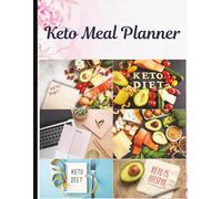 Keto Meal Planner | Weekly Low-Carb Recipe Organizer, Grocery List & Macro Tracker