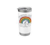 Ketogenic Diet Keto Or Bust Western Cow Skull Retro Vaso térmico de acero inoxidable de doble pared