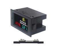KETOTEK DC Voltímetro Amperímetro Contador de Corriente 7V-20V con 50A Shunt Digital Medidor de Tensión Pantalla LCD Tensiómetro Medidor de Energía