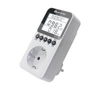 KETOTEK Medidor de Consumo Electrico, Enchufe Monitor de Electricidad con Pantalla LCD Retroiluminada, Medidor de Costo de Electricidad Medidor de Energía con 3680W Protección contra Sobrecarga