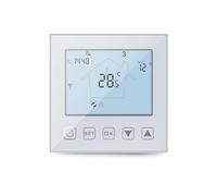 KETOTEK Termostato WiFi Calefacción por Suelo Radiante Agua 3A Compatible con Alexa, Digital Termostato de Ambiente Programable Tuya Smart Life App Control 220V Blanco