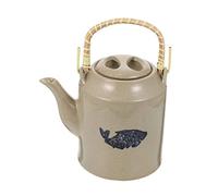 Kettle, 1pc Cold Water Jug Hand Decor Enamel Loose Leaf Tea Steeper Pot Chinese Vintage Teapot Teapot with Infuser No Whistling Kettles