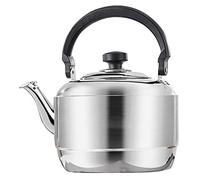 Kettle - 304 Stainless Steel, Large Capacity Camping & Kitchen Tea Kettle for Gas & Induction Cookers, Durable & Efficient Heat Retention