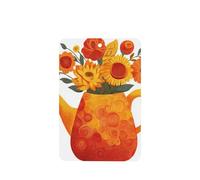 Kettle - Ambientadores para coche, diseño de arte folclórico, 4 unidades, tarjetas perfumadas colgantes, tarjetas perfumadas para coche, tabletas de aromaterapia