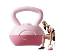 Kettle Bell - hierro fundido, bola de peso, instrumento de fuerza, carga de fitness con mango largo | Equipo de ejercicio utilizado para la construcción muscular Equilibrio Resistencia Levantamiento