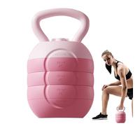 Kettle Bell, pesa rusa de entrenamiento - Pesas rusas ajustables - Equipo de entrenamiento corporal, pesas rusas ajustables para de fuerza de agarre, ejercicios con pesas y mancuernas