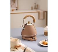 KETTLE RETRO PRO - Hervidor Eléctrico De 1 L Con Control De Temperatura Moca