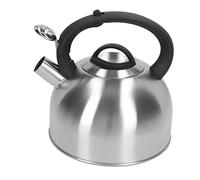 Kettle, Whistling Fast Heating 1 Touch Buttons Whistling Kettle with Insulated Handle for Home