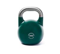 KETTLEBELL 26 KG Verde Oscuro. Pesa Rusa. Kettlebell Swing, Snatch, Clean,Press o Sentadilla. Pesos Fitness Crossfit. Kettlebells Crossfit. Pesas Rusas Gimnasio en casa.