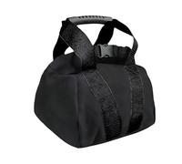 Kettlebell - Bolsa de arena ajustable para entrenamiento de peso, 1 unidad de 0 a 35 libras, carcasa de lona para ejercicios de resistencia, bolsa de elevación resistente con mango reforzado, equipo