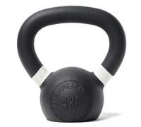 KETTLEBELL CAST IRON 4 KG SINGULARWOD - Pesa rusa de hierro fundido para crosstraining y fitness. Ideal para swings, snatch, clean, press y sentadillas.