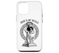 Kettlebell Greek God Gym Iron My World, Divertido Entrenamiento Muscular Carcasa para iPhone 12/12 Pro