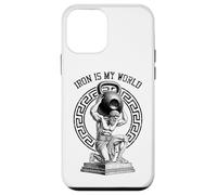 Kettlebell Greek God Gym Iron My World, Divertido Entrenamiento Muscular Carcasa para iPhone 12 Mini