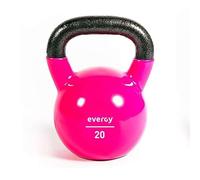 Kettlebell Studio evergy 20 KG. Pesa Rusa. Kettlebell Swing, Snatch, Clean,Press o Sentadilla. Pesos Fitness para Gym en casa. Kettlebells Crossfit. Pesas Rusas Gym en casa.