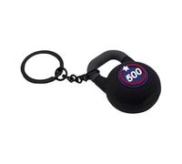 Kettlebell - Weightlifting Sports Key Chain, Kettlebell Key Chain, PVC Creative Pendant Backpack Charm Pendant, Simulation Creative For Men And Women