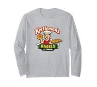 Kettlemans Bagels Su panadería Retro Criminal Manga Larga