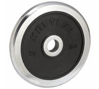 Kettler 7371-610 Disco Cromo-Caucho, Unisex Adulto, Plateado, 1.25 kg