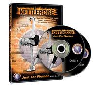 Kettlercise Just For Women Vol 1, 2 Disc DVD Set - Ultimate Kettlebell Fat Loss & Body Tone Workout Program by Various