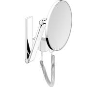 Keuco Cosmetic mirrors espejo cosmético 21.2x31.4 cm redondo con iluminación cromo 17612019001
