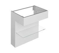 KEUCO EDITION 11 ART mueble bajo lavabo con balda, 800x870x490mm, 32510550800, Cuerpo/Frontal: Manhattan Laca mate satinada / Manhattan Laca mate satinada