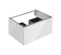 KEUCO EDITION 11 ART mueble bajo para lavabo, 1 extracción frontal, 800x350x490mm, 32511880800, Cuerpo/Frontal: Manhattan Vidrio / Manhattan Vidrio