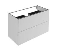 KEUCO EDITION 11 Art mueble bajo para lavabo, 2 extracciones frontales, 1200x700x490mm, con iluminación LED, 32512551201, Cuerpo/Frontal: Manhattan Laca mate satinada / Manhattan Laca mate satinada