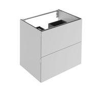 KEUCO EDITION 11 ART mueble bajo para lavabo, 2 extracciones frontales, 800x700x490mm, 32512550800, Cuerpo/Frontal: Manhattan Laca mate satinada / Manhattan Laca mate satinada