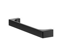 KEUCO EDITION 11 Asidero 32 cm, metal negro mate, capacidad de carga hasta 115 kg, Made in Germany, para un acceso fácil y una sujeción estable en la bañera y la ducha