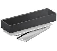 Keuco Edition 11 cesta de baño cromo-negro 11159130000