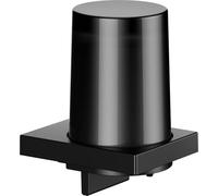 Dosificador de jabón KEUCO EDITION 11, auténtico cristal moldeado, 180 ml, 11152379000, Color: Negro Mate