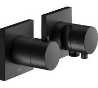 Keuco Edition 11 grifo para ducha empotrado con termostato negro 51153371222