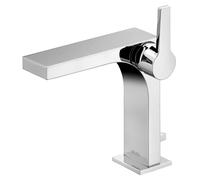 KEUCO EDITION 11 Mezclador monomando de lavabo 150, con juego de desagüe, 51102010000, Color: Cromado