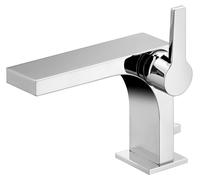 KEUCO EDITION 11 mezclador monomando de lavabo 110, con juego de desagüe, proyección 136mm, 51104010000, Color: Cromado