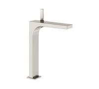 KEUCO EDITION 11 Mezclador monomando de lavabo 250, sin kit de desagüe, 51102050103, Color: níquel cepillado